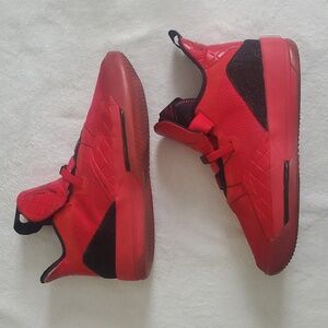 Nike Mens Jordan XXXIII University Red Mid Top Pull On Basketball Shoes Size 11